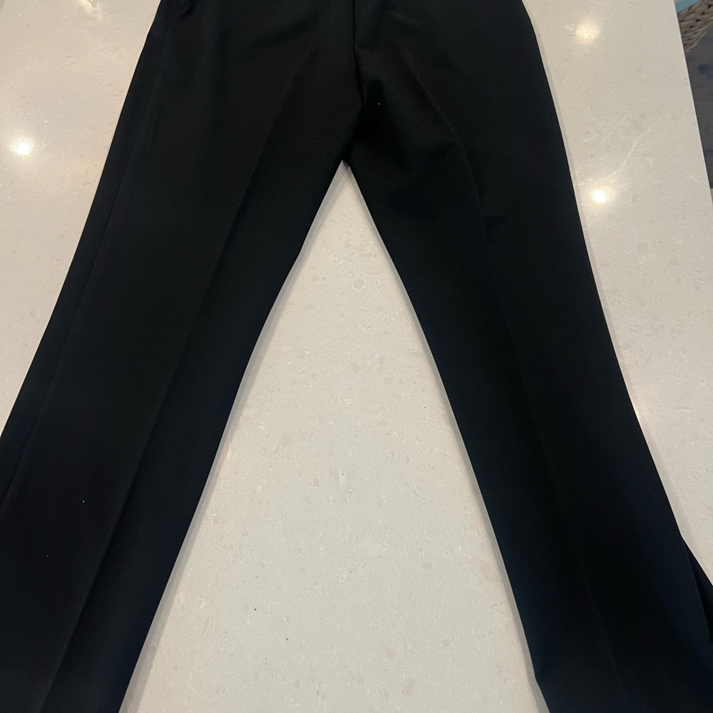 High quality stretch black wool pants size 6
